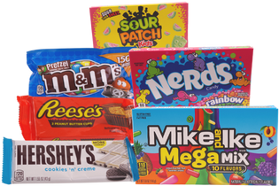 Amerikanische Süßigkeiten
